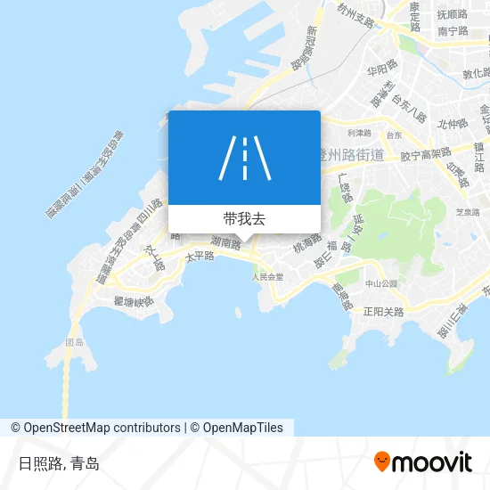 日照路地图