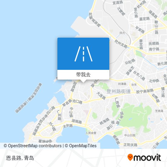 恩县路地图