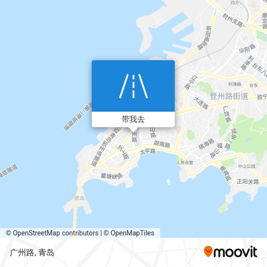 广州路地图