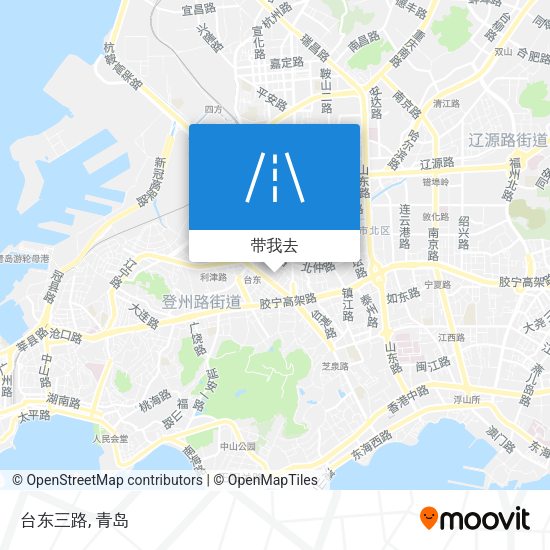 台东三路地图