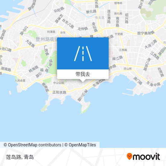 莲岛路地图