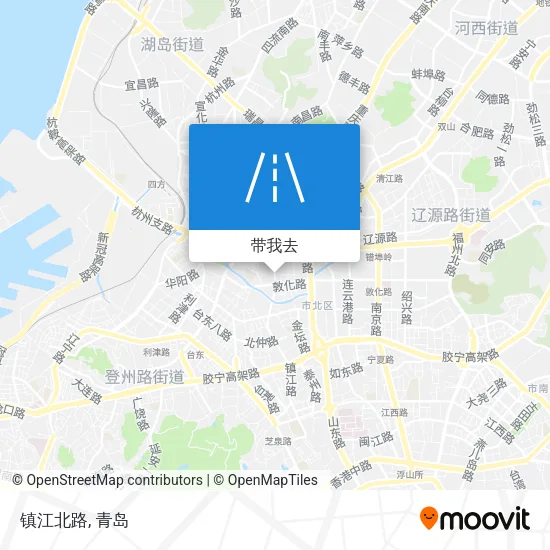镇江北路地图