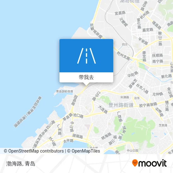 渤海路地图