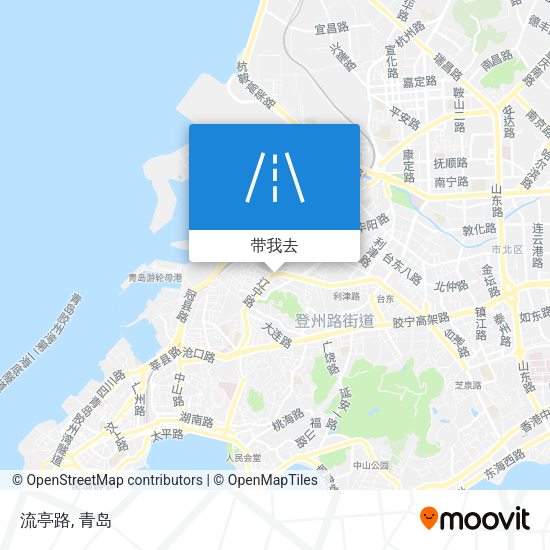 流亭路地图