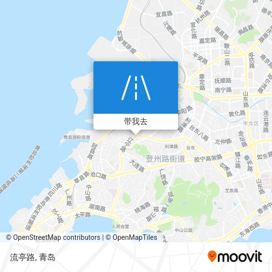 流亭路地图