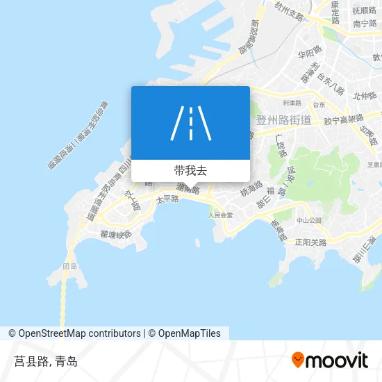 莒县路地图