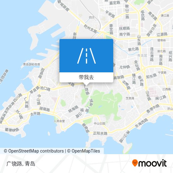 广饶路地图