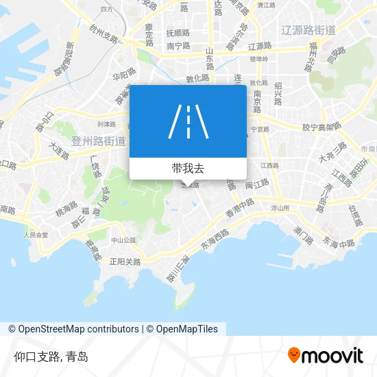 仰口支路地图