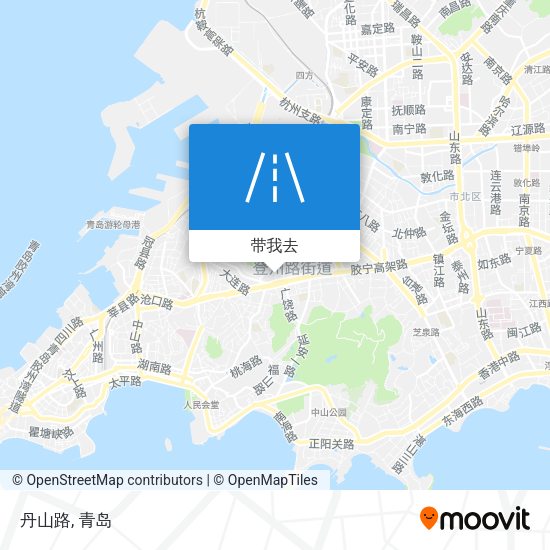 丹山路地图