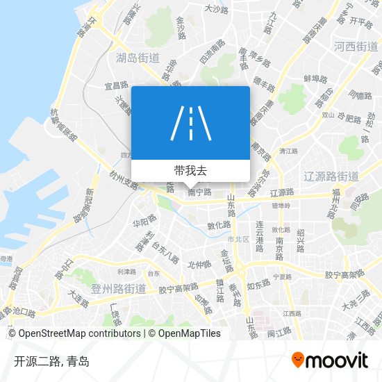 开源二路地图