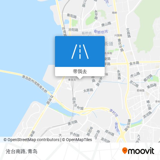 沧台南路地图