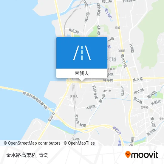 金水路高架桥地图