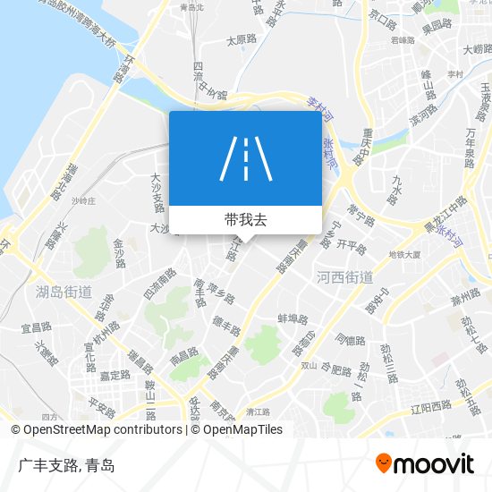 广丰支路地图