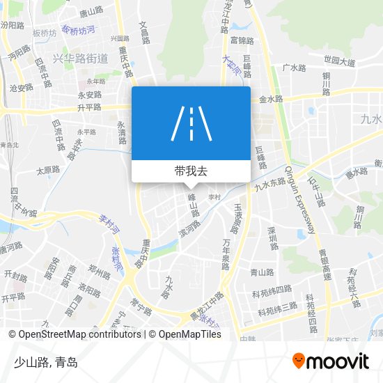少山路地图