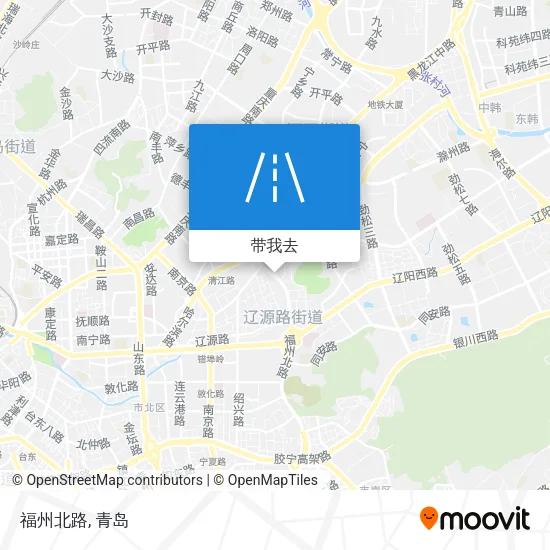 福州北路地图