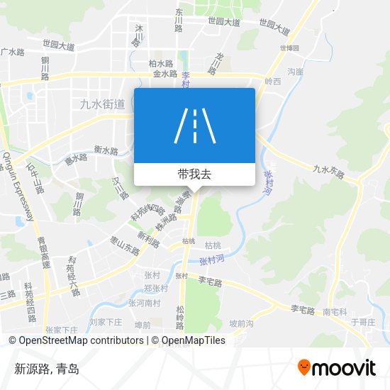 新源路地图