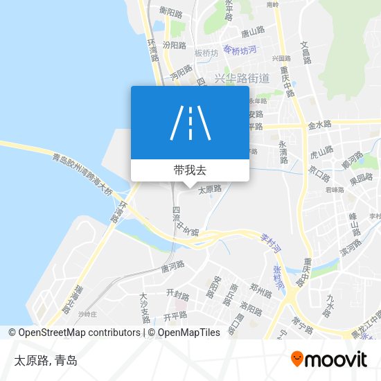 太原路地图