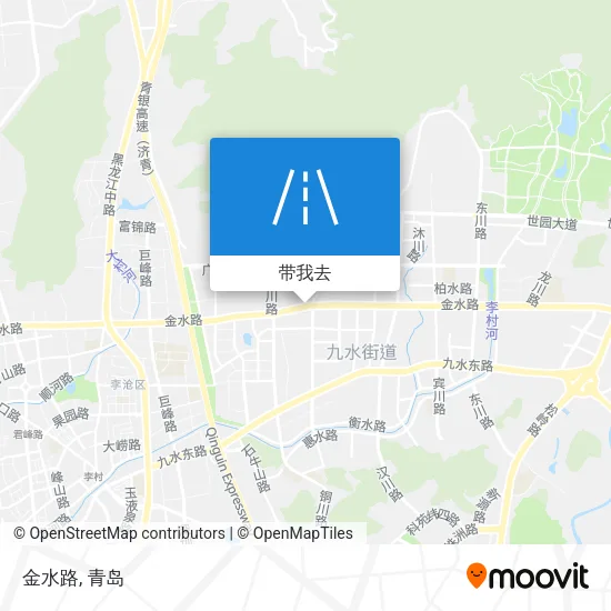 金水路地图