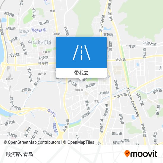顺河路地图
