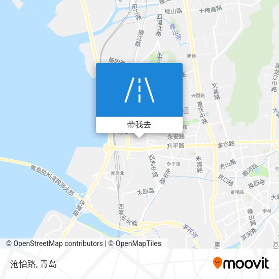 沧怡路地图