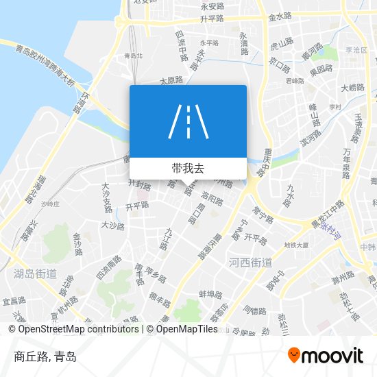 商丘路地图