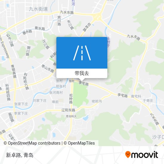 新卓路地图