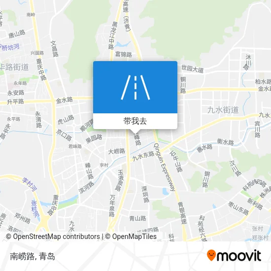 南崂路地图