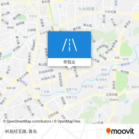 科苑经五路地图