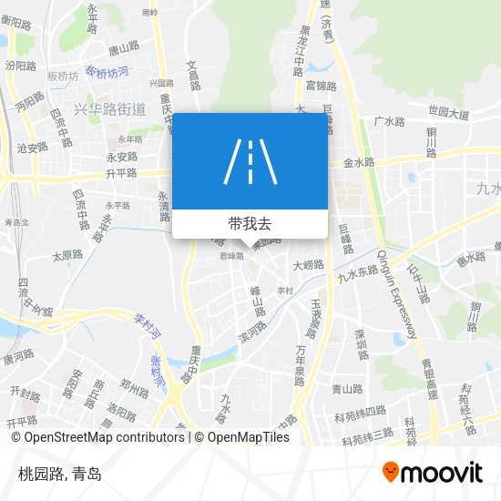 桃园路地图