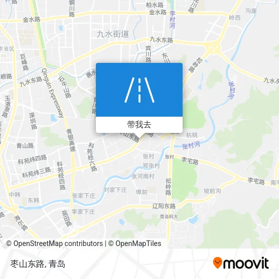 枣山东路地图