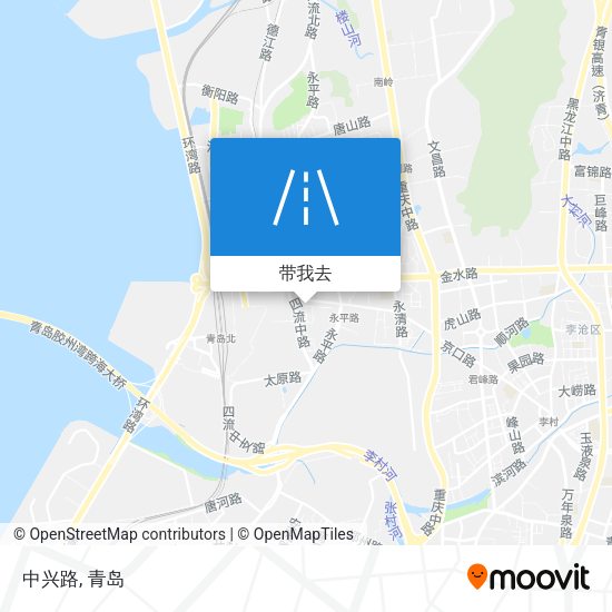 中兴路地图