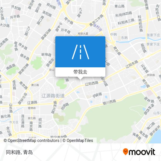同和路地图