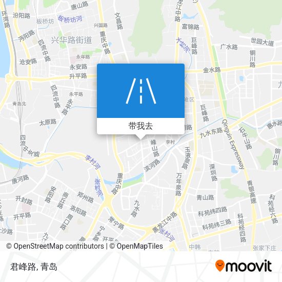 君峰路地图