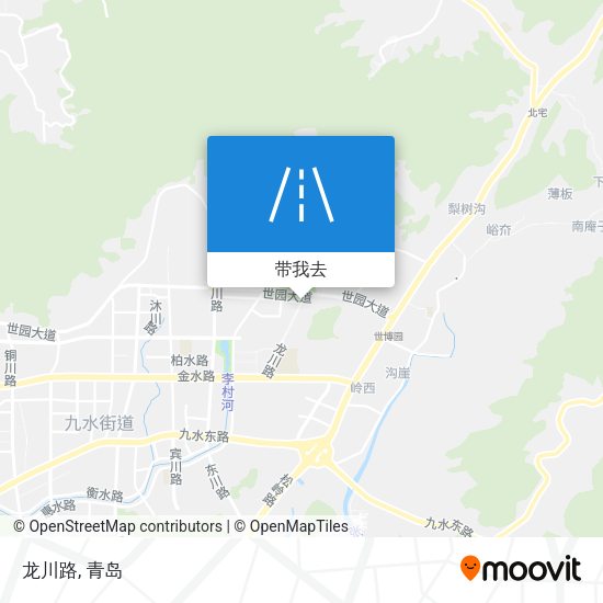 龙川路地图
