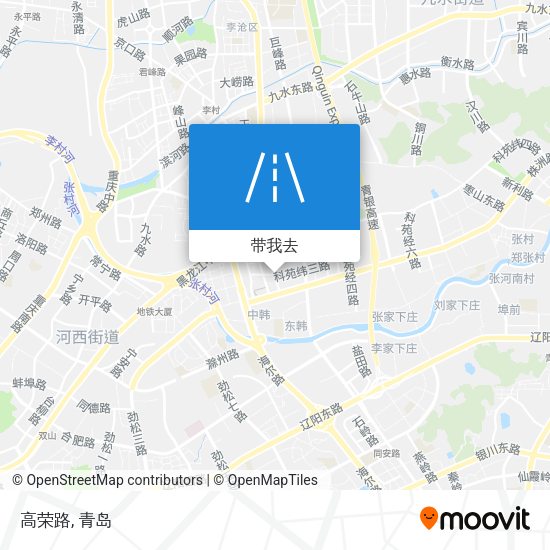 高荣路地图