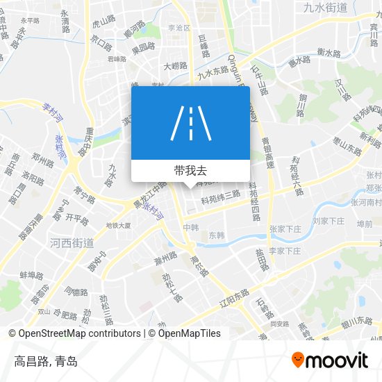 高昌路地图