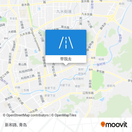 新和路地图