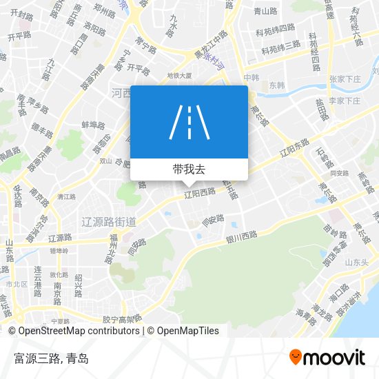 富源三路地图