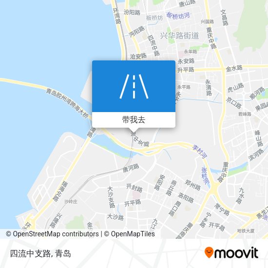 四流中支路地图