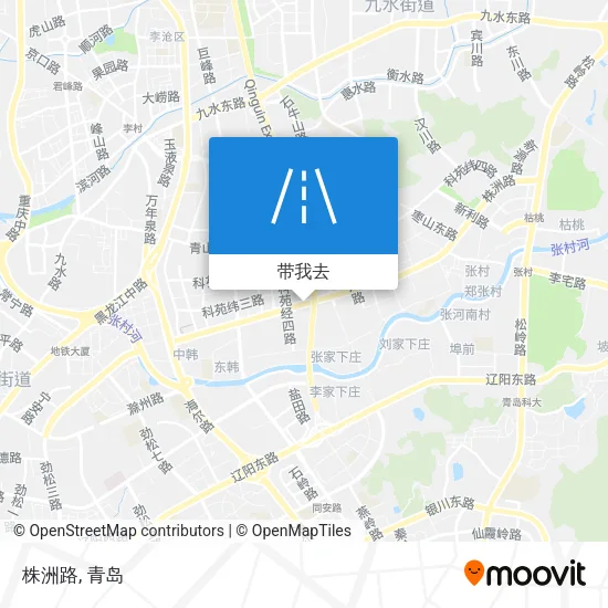株洲路地图
