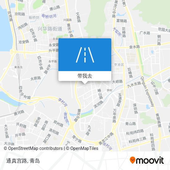 通真宫路地图
