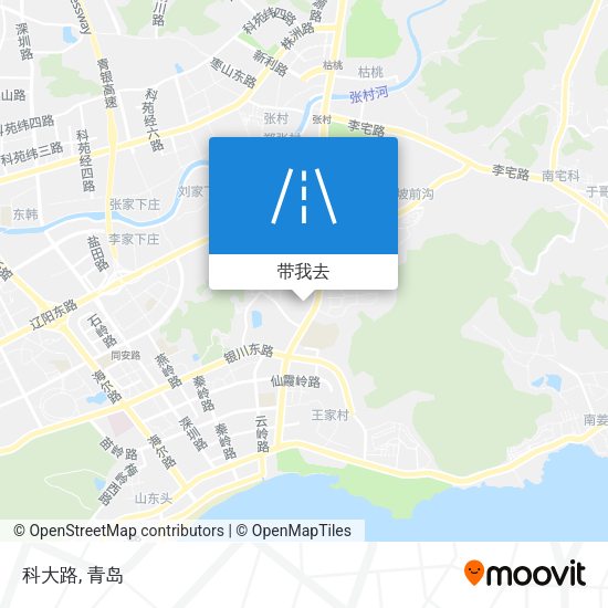科大路地图