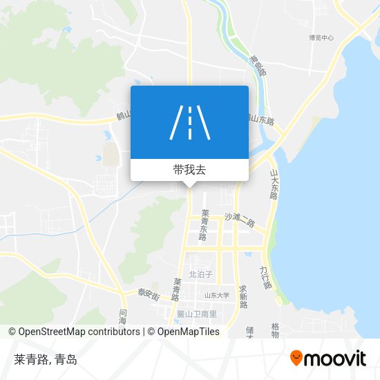 莱青路地图