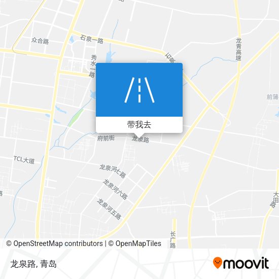 龙泉路地图