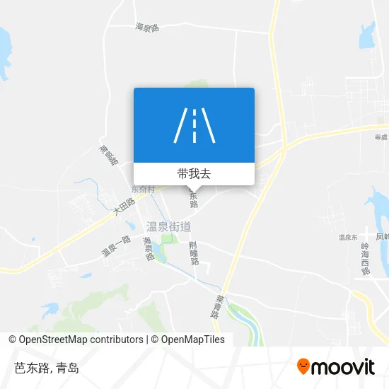 芭东路地图