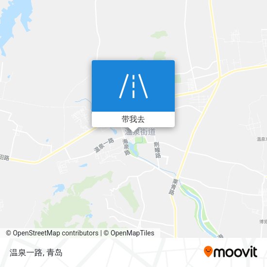温泉一路地图
