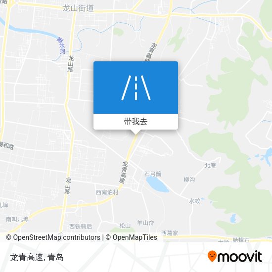 龙青高速地图