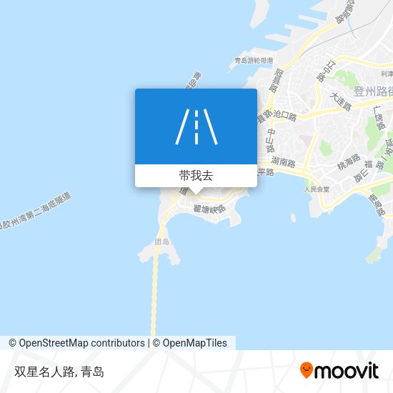 双星名人路地图