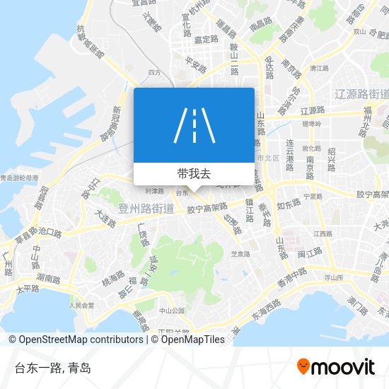 台东一路地图