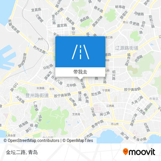 金坛二路地图